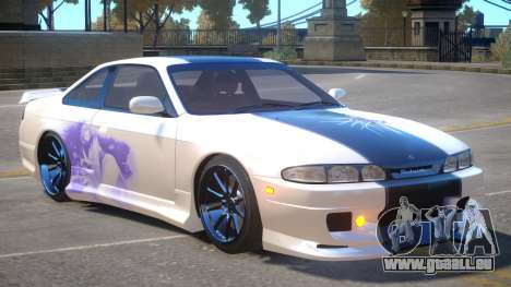 Nissan Silvia S14 V1 PJ3 für GTA 4