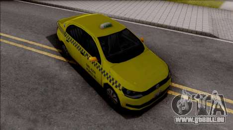 Volkswagen Voyage G6 Taxi JF pour GTA San Andreas