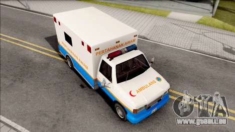 Ambulance Malaysia APM pour GTA San Andreas