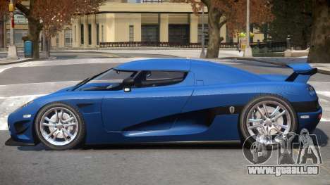 Koenigsegg CCXR V01 pour GTA 4