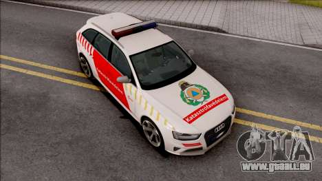 Audi RS4 Avant Hungarian Fire Department für GTA San Andreas