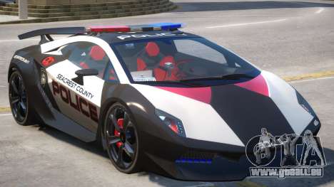 Lamborghini Sesto Police V1.2 pour GTA 4