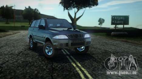 SsangYong Musso TD 2.9 pour GTA San Andreas