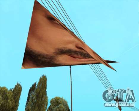 Philippe sous la forme d'une pyramide-origami pour GTA San Andreas