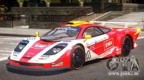 McLaren F1 V1.1 PJ1 pour GTA 4