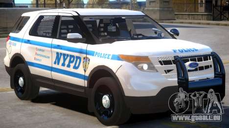 Ford Explorer V1 Police pour GTA 4