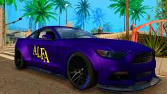 Ford Mustang GT Liberty Walk 2015 Purple pour GTA San Andreas