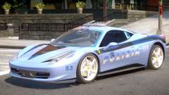 Ferrari 458 Police pour GTA 4