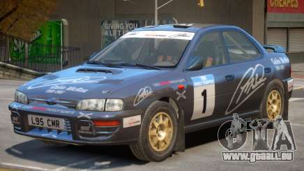 Subaru Impreza Rally Edition V1 PJ3 pour GTA 4