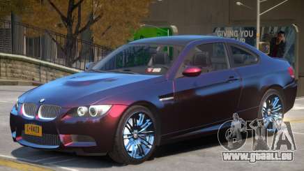 BMW M3 E92 Improved pour GTA 4