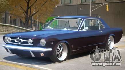 1965 Ford Mustang GT V1 pour GTA 4