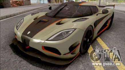 Koenigsegg Agera RS 2016 pour GTA San Andreas