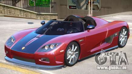 Koenigsegg CCX Roadster V1 pour GTA 4