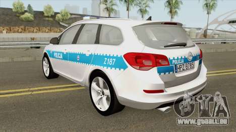 Opel Astra J (Policja KSP) für GTA San Andreas