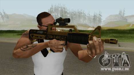 Bullpup Rifle (Scope V1) Main Tint GTA V für GTA San Andreas