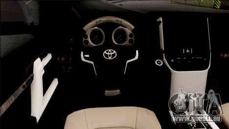 Toyota Land Cruiser GXR 200 2019 pour GTA San Andreas