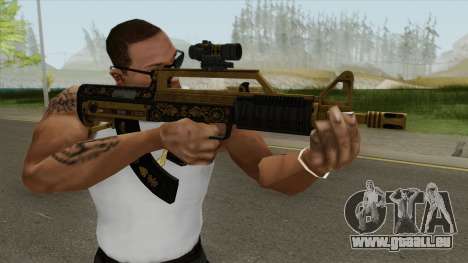 Bullpup Rifle (Scope V2) Main Tint GTA V pour GTA San Andreas