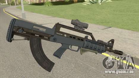 Bullpup Rifle (Three Upgrades V2) Old Gen GTA V pour GTA San Andreas
