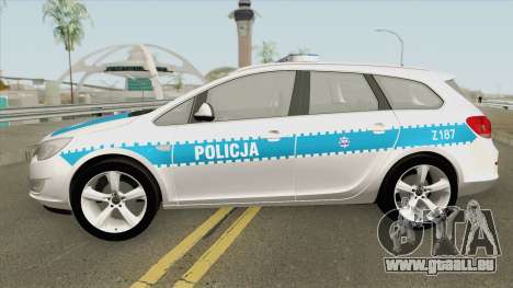 Opel Astra J (Policja KSP) pour GTA San Andreas