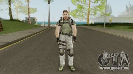 Chris Redfield (Resident Evil 5) pour GTA San Andreas