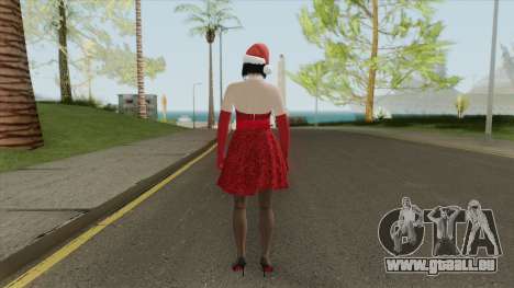 Female Skin (New Year) GTA V Online für GTA San Andreas