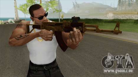 Assault Rifle GTA V Scope (Default Clip) für GTA San Andreas