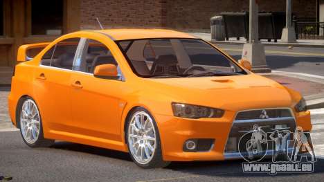 Mitsubishi Lancer X RS für GTA 4