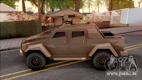 GTA V HVY Insurgent Pick-Up SA Style pour GTA San Andreas