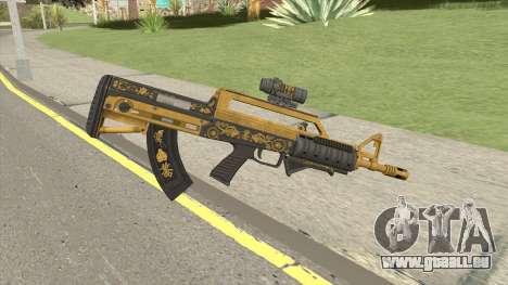 Bullpup Rifle (Two Upgrades V7) Main Tint GTA V für GTA San Andreas