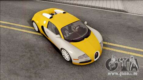 Bugatti Veyron HQ Interior pour GTA San Andreas