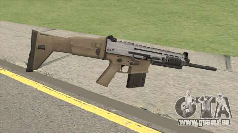 SCAR-H (Arctic Combat) für GTA San Andreas
