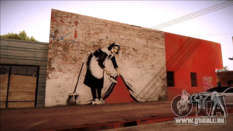 Graffiti Banksy pour GTA San Andreas