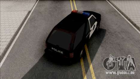 GMC Jimmy 2001 Police für GTA San Andreas