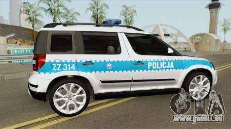 Skoda Yeti (Policja KSP) pour GTA San Andreas