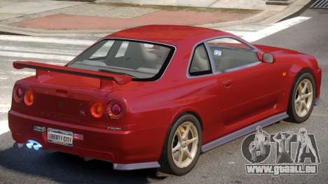Nissan Skyline GT-R34 V1.1 pour GTA 4