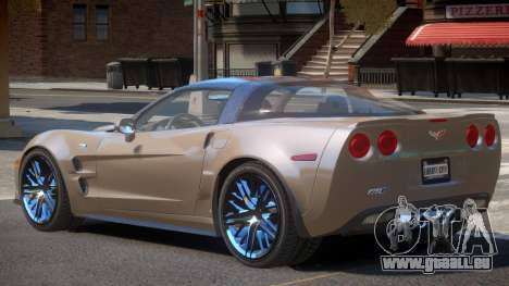 Chevrolet Corvette ZR1 V1.0 pour GTA 4