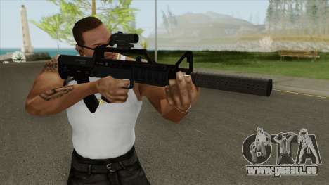 Bullpup Rifle (Two Upgrades V9) Old Gen GTA V pour GTA San Andreas