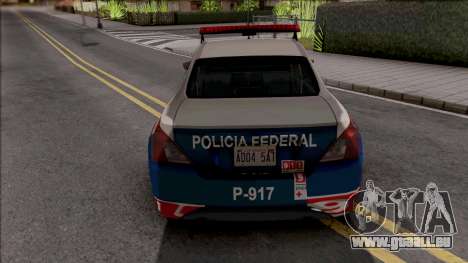 Nissan Versa 2019 Policia Federal Mexicana für GTA San Andreas
