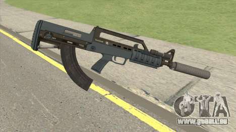 Bullpup Rifle (Two Upgrades V8) Old Gen GTA V pour GTA San Andreas