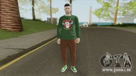 Male Skin (New Year) GTA V Online pour GTA San Andreas