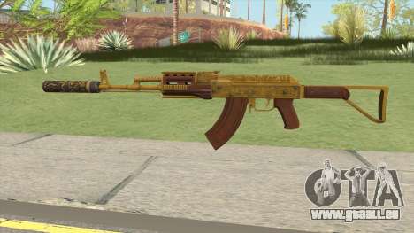 Assault Rifle GTA V Suppressor (Default Clip) für GTA San Andreas