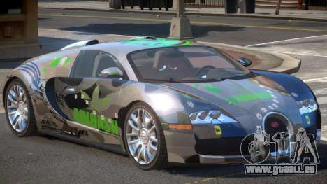 Bugatti Veyron S V1.1 PJ2 pour GTA 4