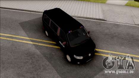 Volswagen Transporter T5 Policija für GTA San Andreas