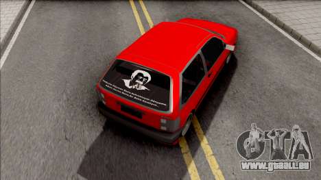 Fiat Tipo Red für GTA San Andreas