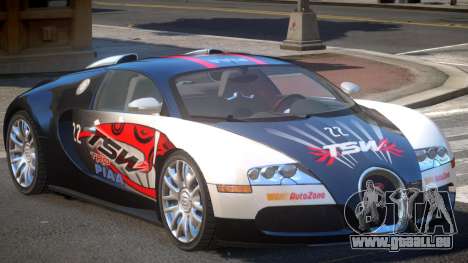 Bugatti Veyron S V1.1 PJ1 pour GTA 4