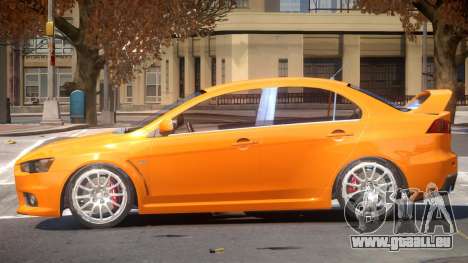 Mitsubishi Lancer X RS für GTA 4