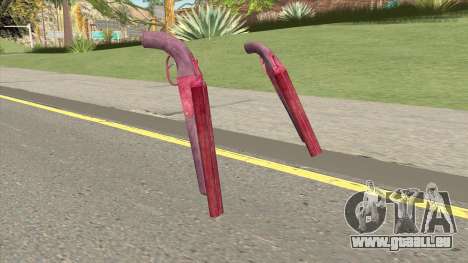 Double Barrel Shotgun GTA V (Pink) pour GTA San Andreas