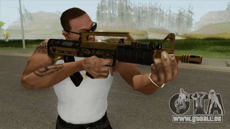 Bullpup Rifle (Flashlight V1) Main Tint GTA V für GTA San Andreas