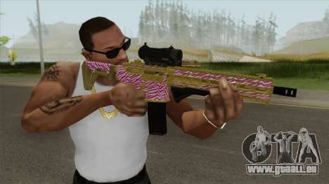 Carbine Rifle GTA V (Zebra Rosa) für GTA San Andreas