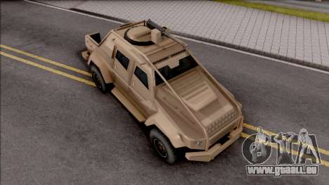 GTA V HVY Insurgent Pick-Up SA Style pour GTA San Andreas